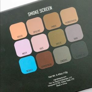 Sigma Beauty: Smoke Screen Eyeshadow Palette